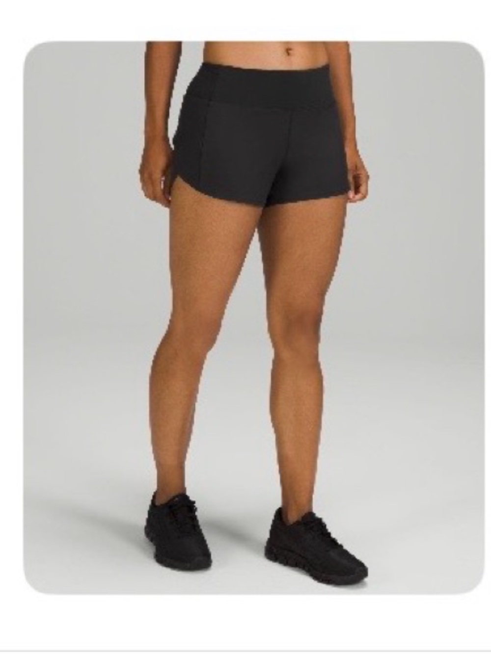 Lululemon Speed Up Mid-Rise Lined Short 4” size 10